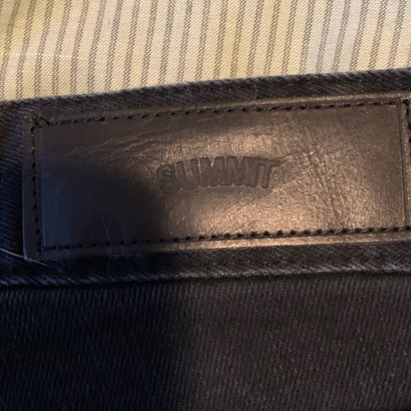 SUMMIT UK Track Denim Vintage Black Jeans - Picture 3 of 4